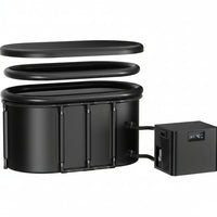 Cold Plunge System Built for Home Recovery, 1/3HP Chiller, 148 Gallon Insulated Tub, Built-In Pump & Filter