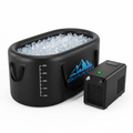 Cold Plunge Tub Engineered for Athletes, 248 Gallon Capacity, 1 HP Chiller, WiFi Control, Water Treatment Kit